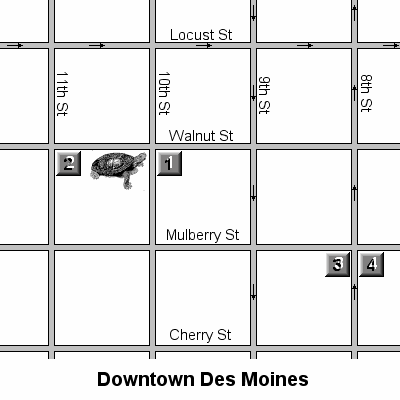 Map of parking
